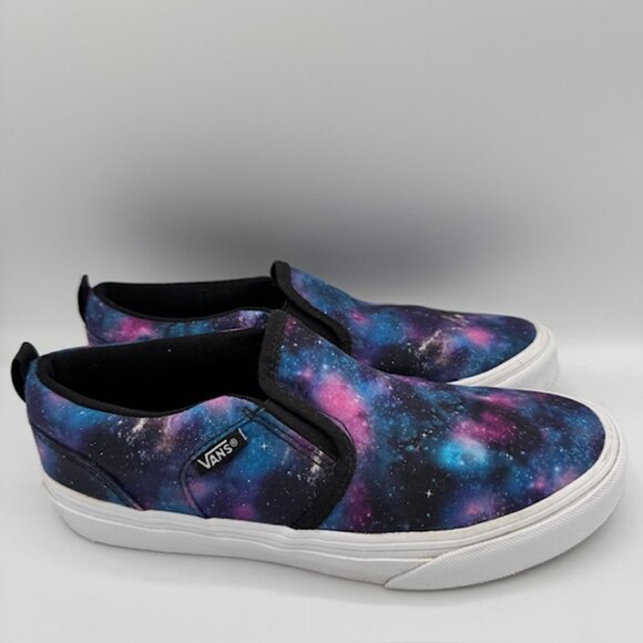 Van's Women's (Missy) Galaxy Theme Slip On Canvas Sneaker Size 5 - Picture 2 of 7